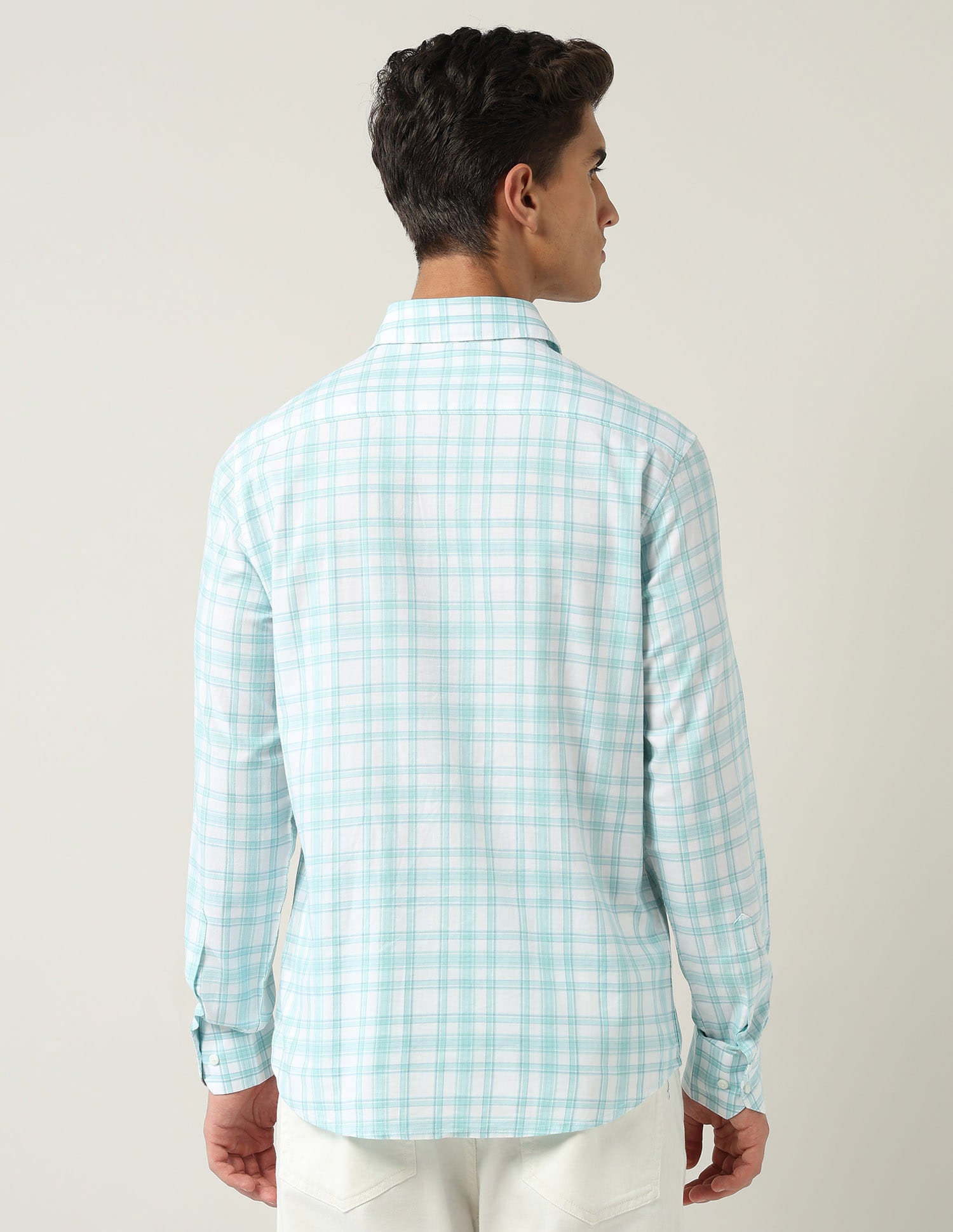 Modern Slim Fit Tartan Checked Shirt