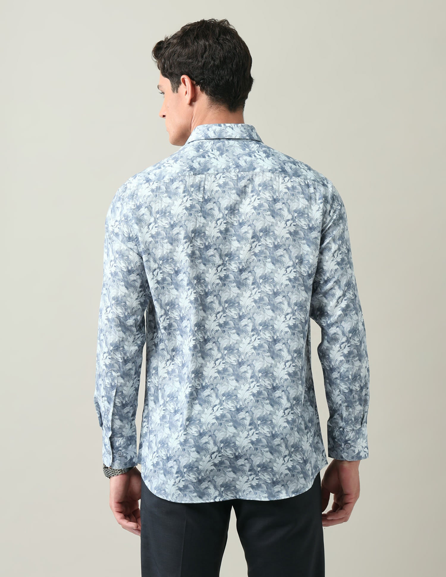 Floral Printed Regular Fit Shirt