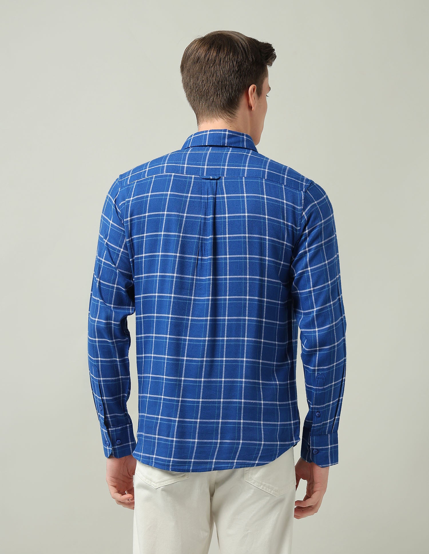 Modern Slim Fit Checked Shirt