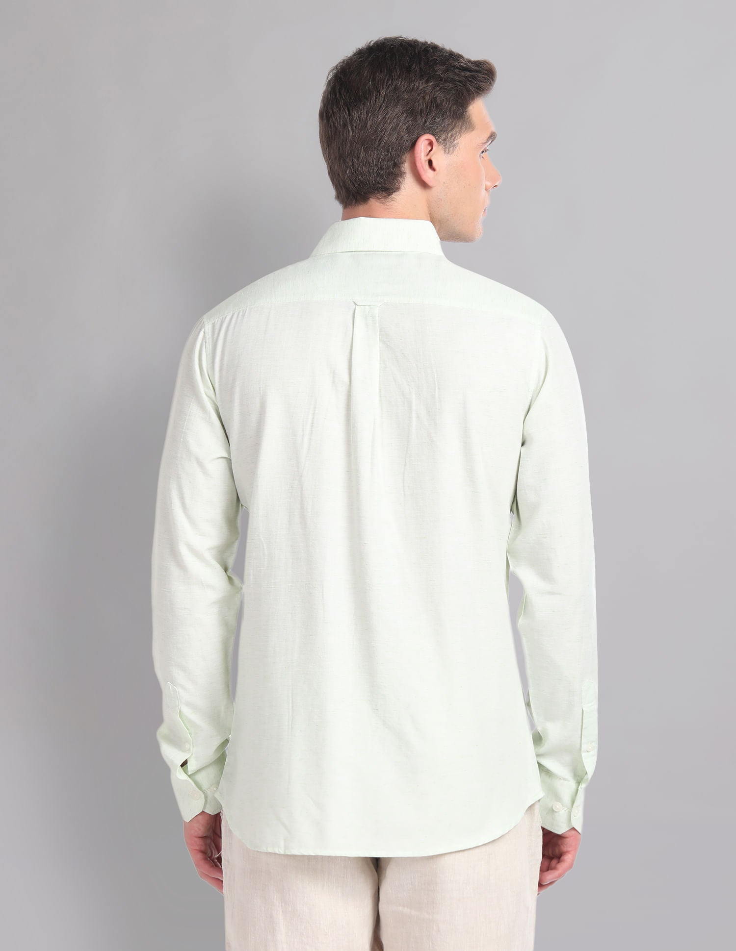Urban Drift Modern Slim Fit Heathered Summer Shirt