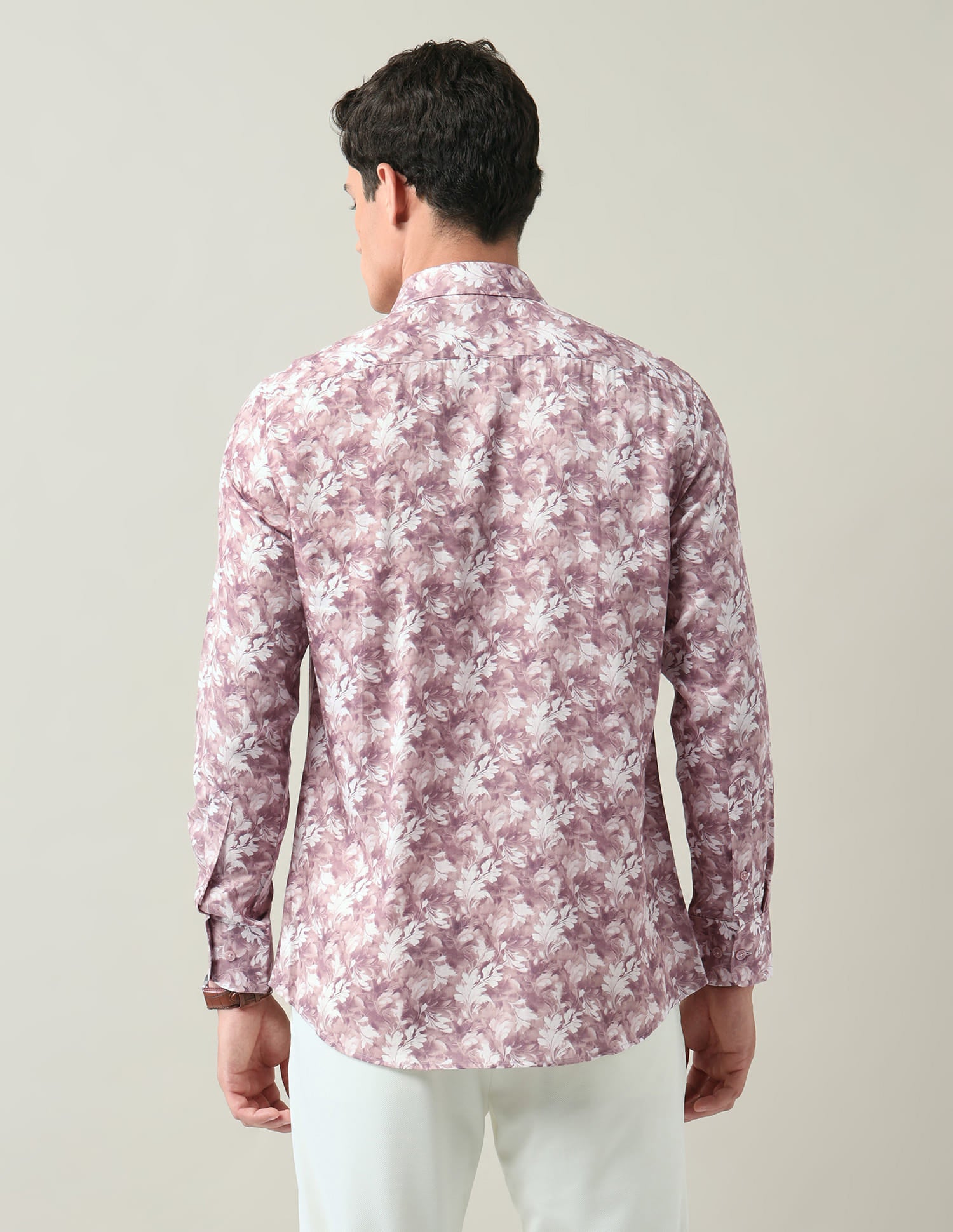 Floral Printed Regular Fit Shirt