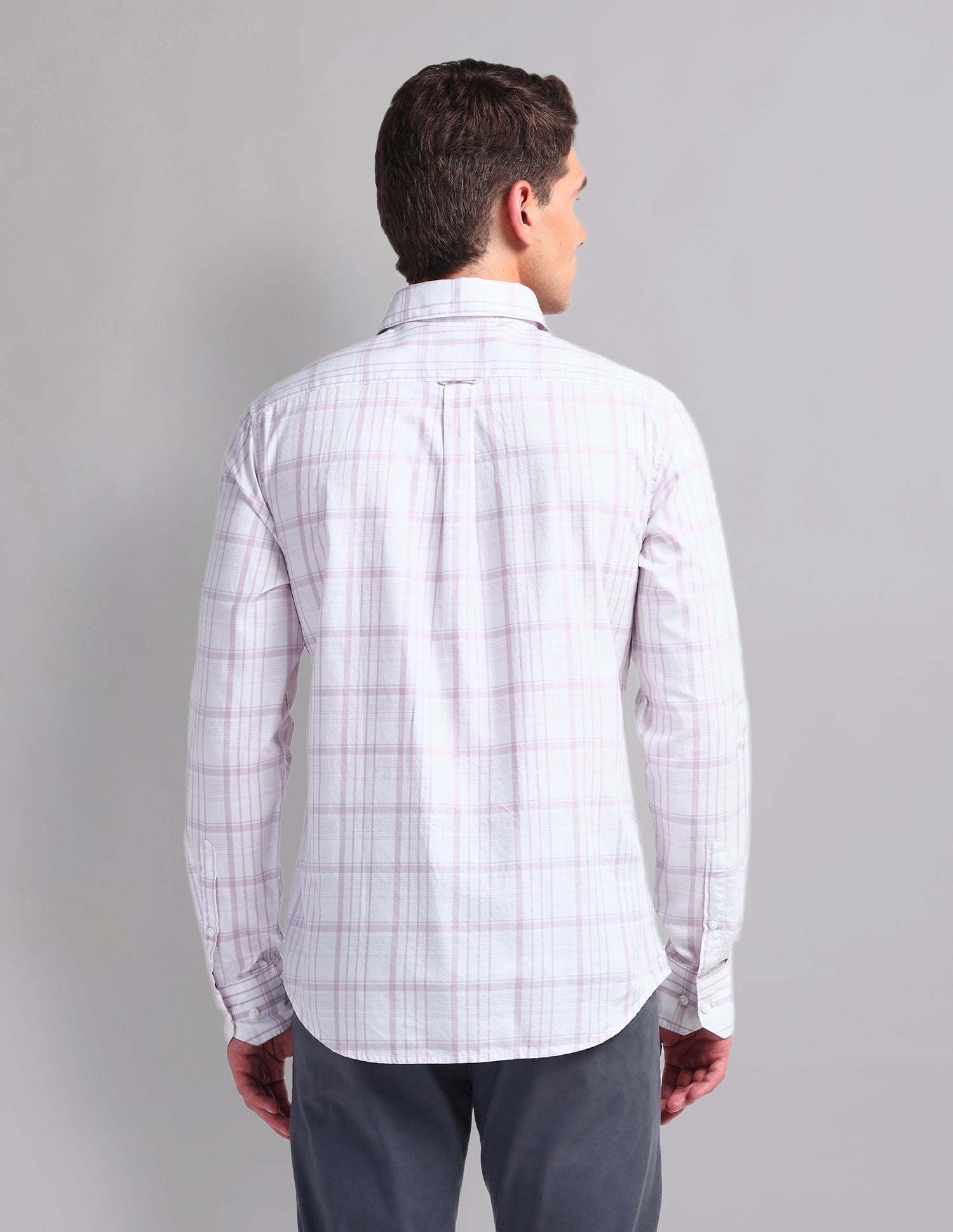 Playful Plaid Check Cotton Shirt