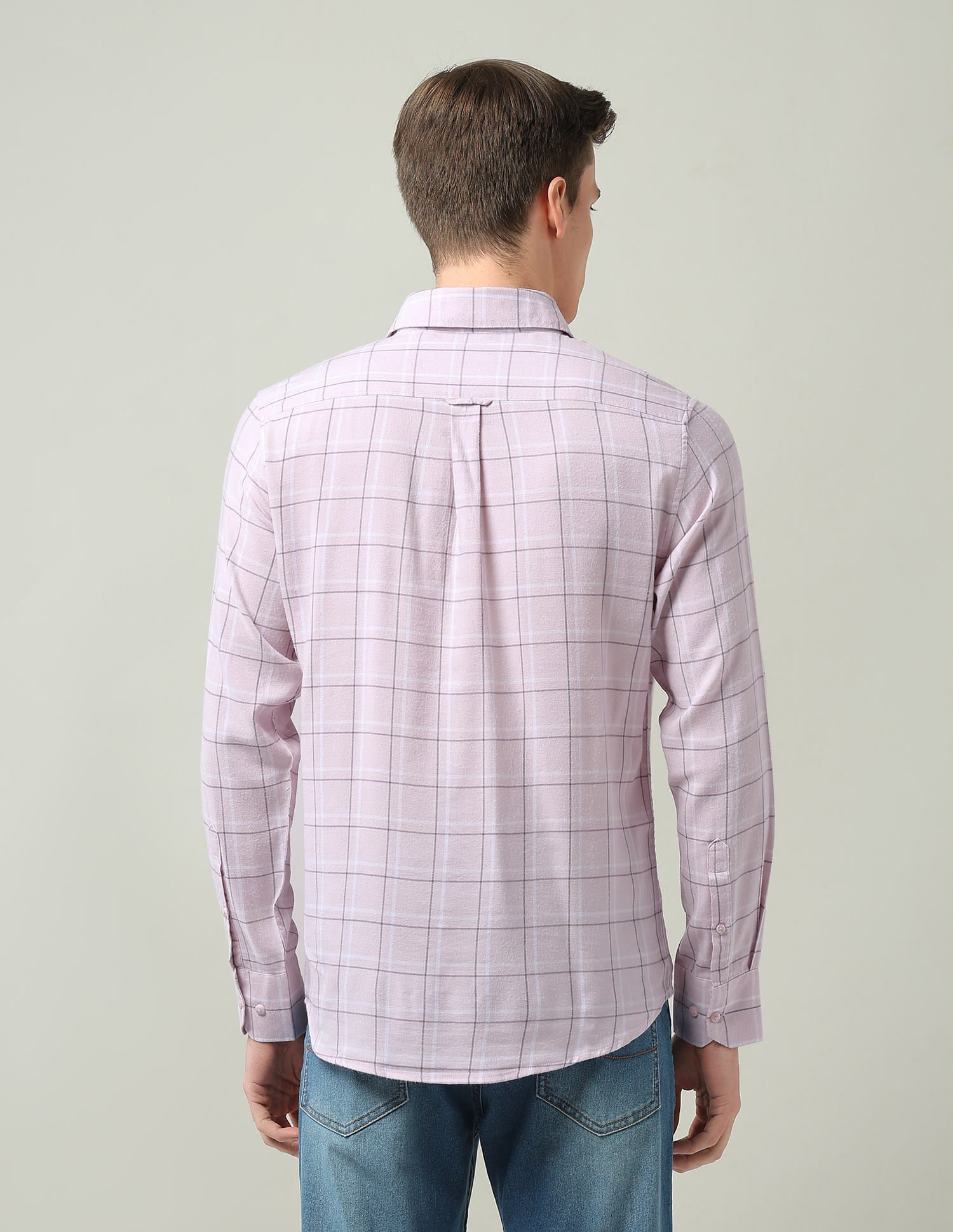 Modern Slim Fit Checked Shirt