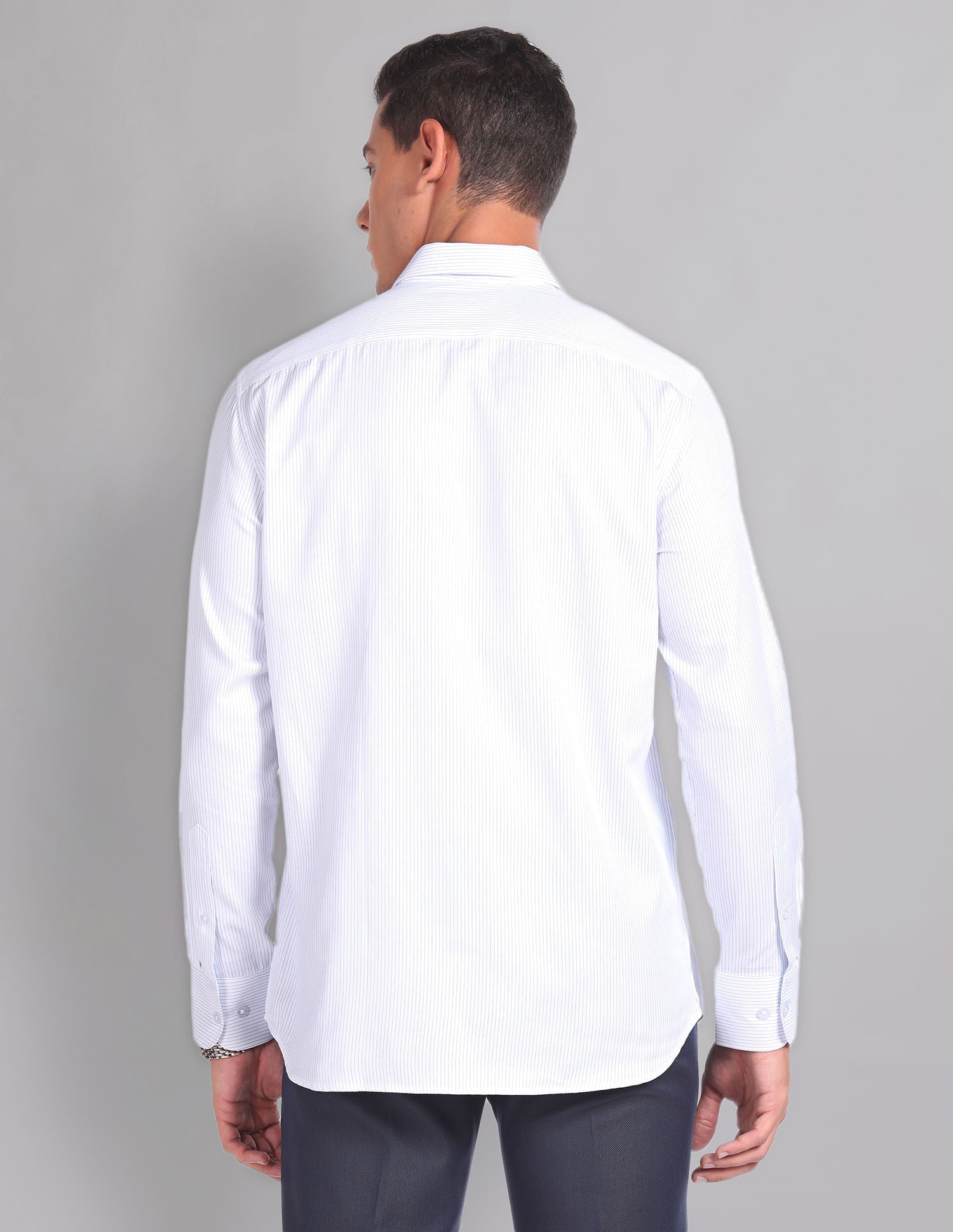 Vertical Stripe Sartorial Formal Shirt