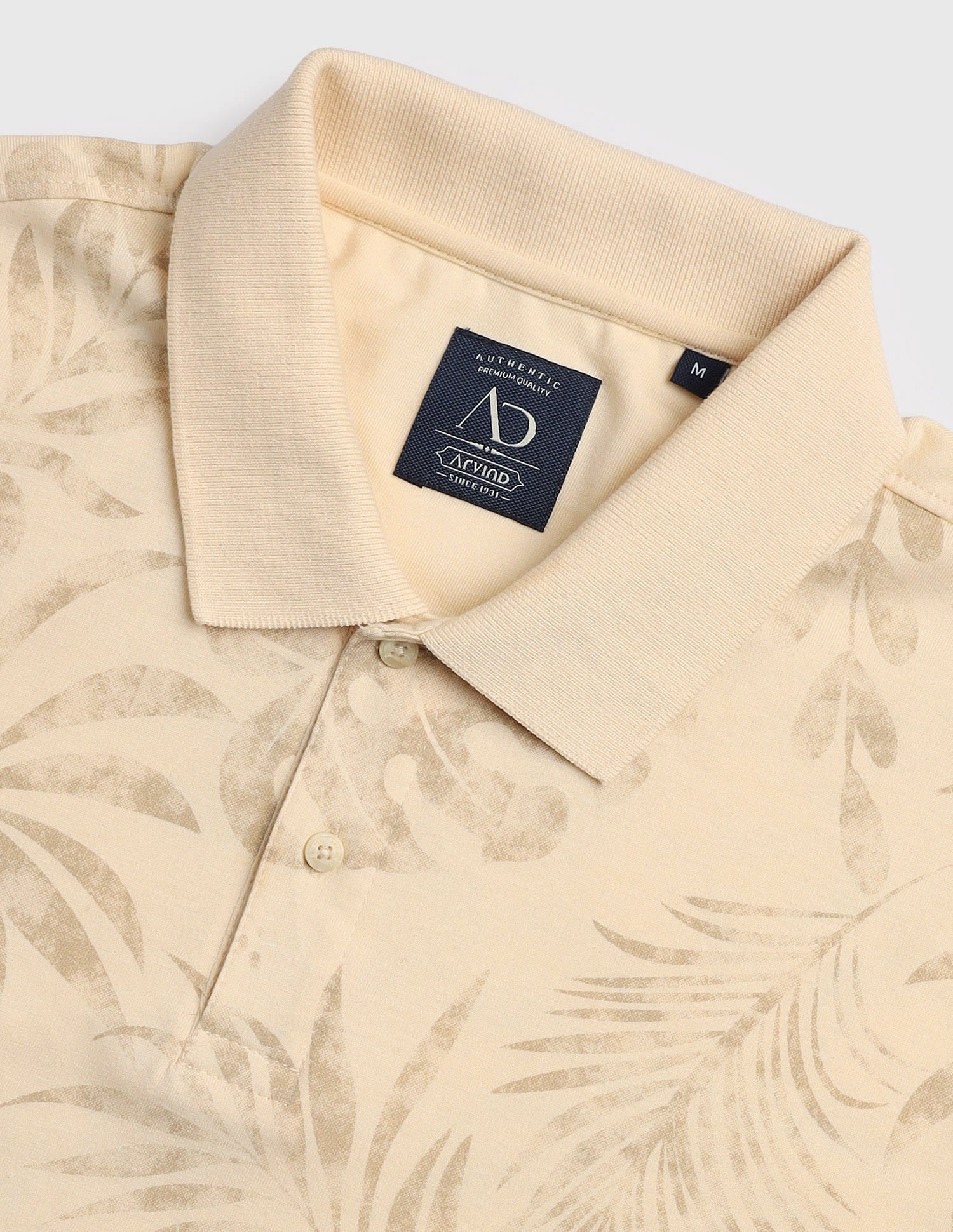 Tropical Printed Polo Shirt